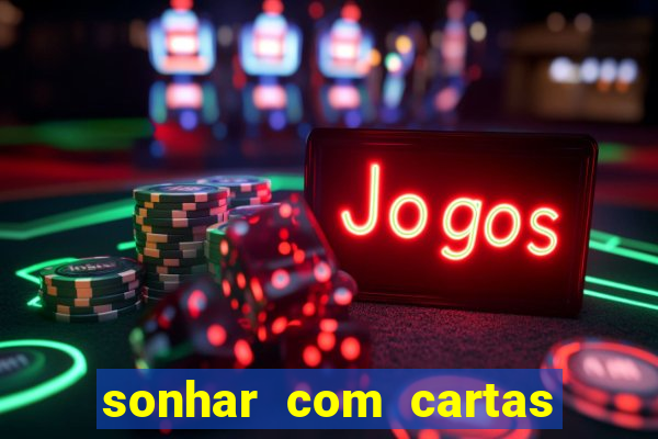 sonhar com cartas de baralho no chao